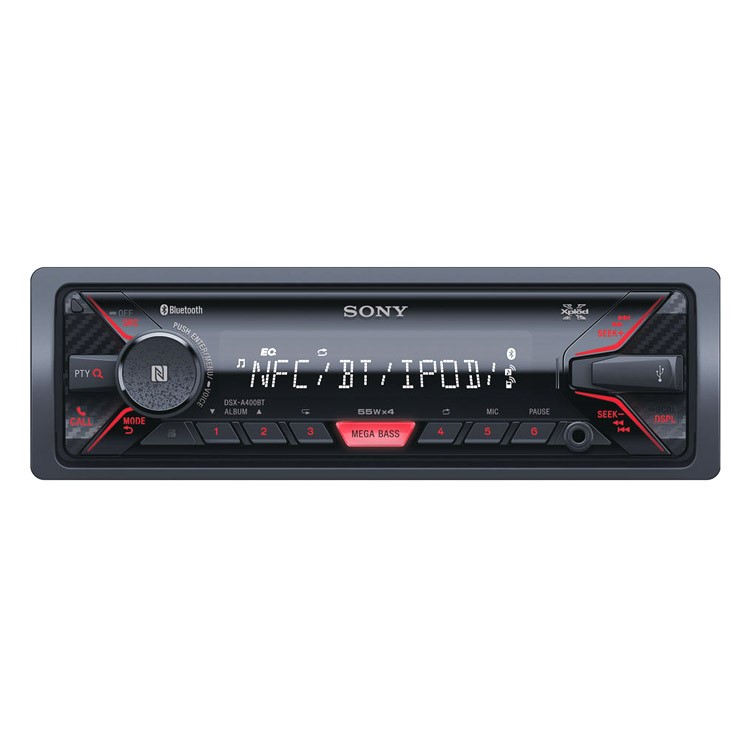 AUTORÁDIO SONY, 1DIN S USB A BLUETOOTH DSXA400BT.EUR